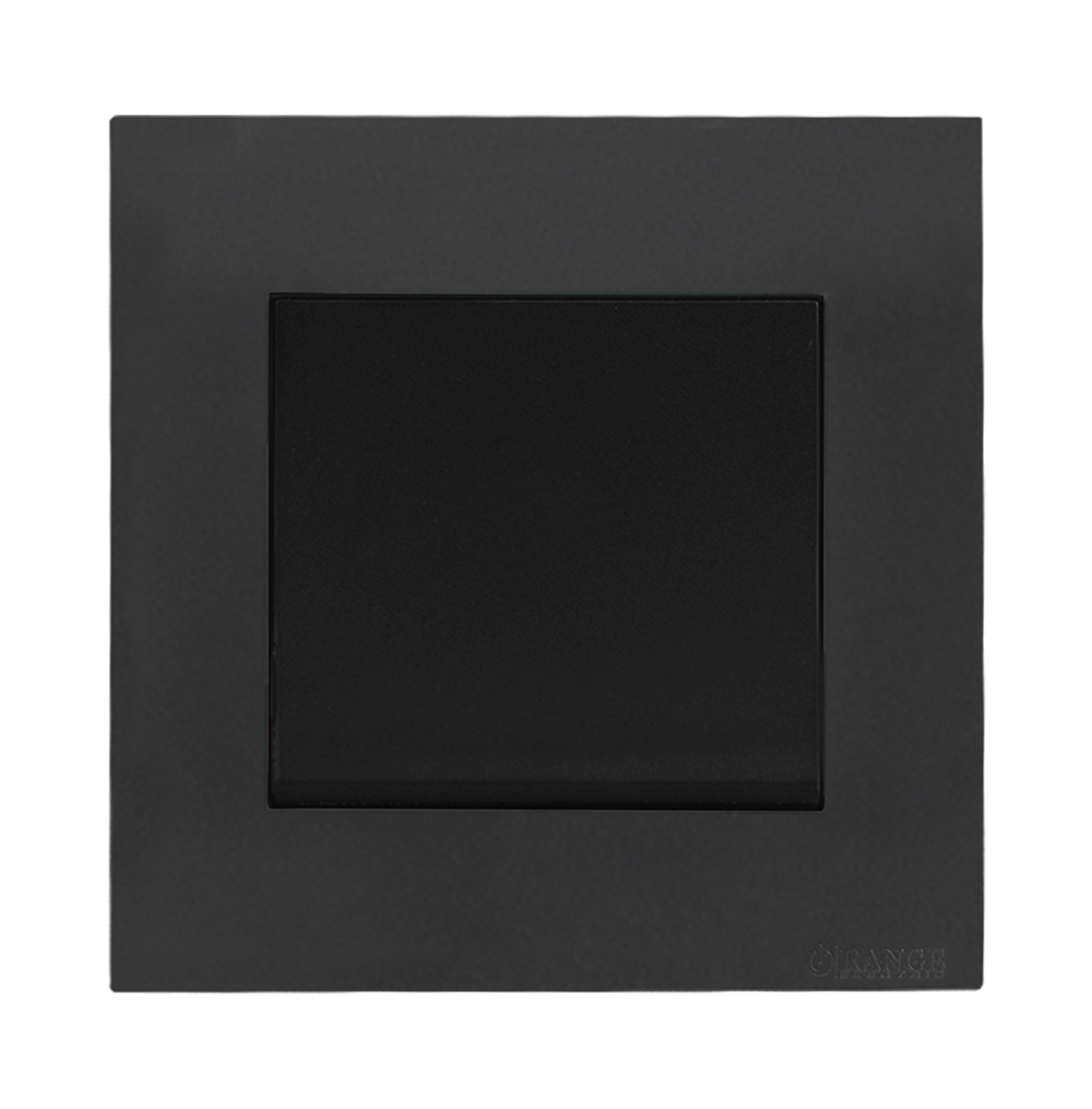 AKOYA 16Amp. 1Gang Intermediate Switch B/Matte with GM/Matte Surround