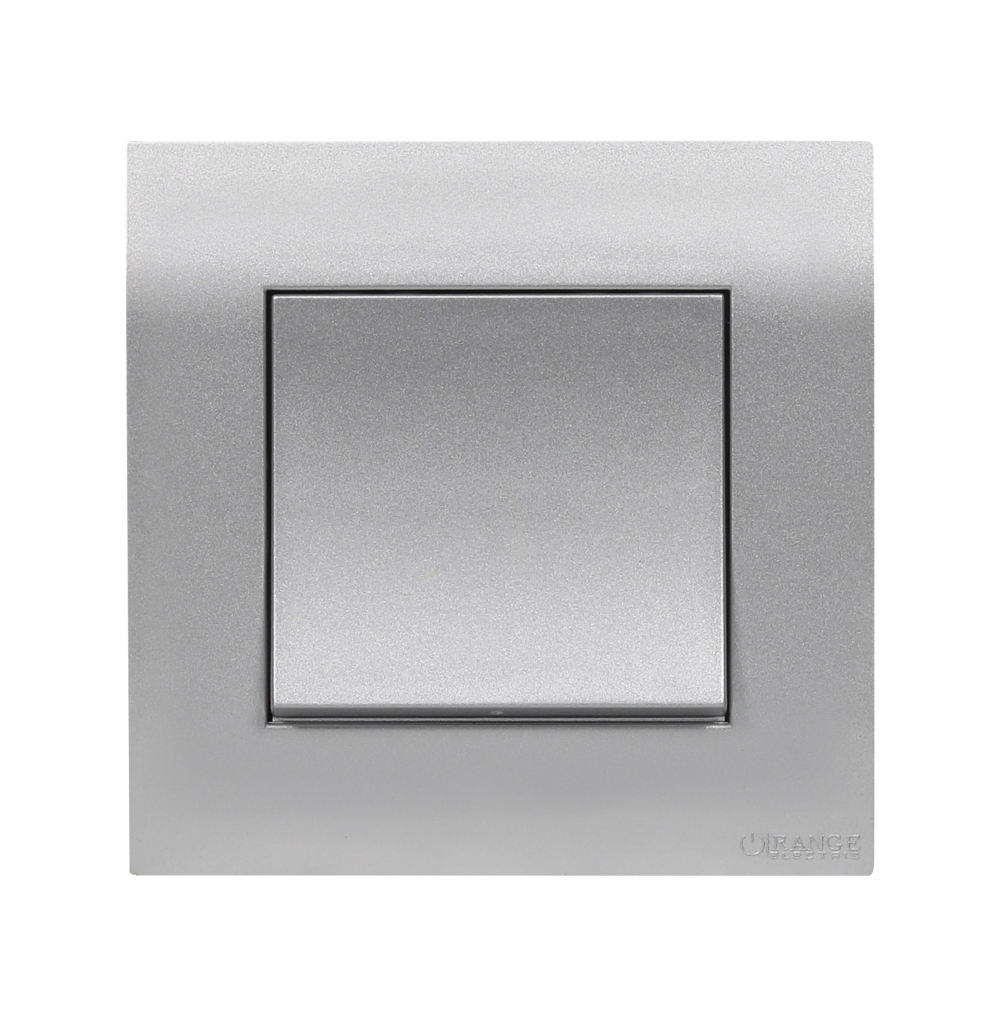 AKOYA 16Amp. 1Gang Intermediate Switch S/Matte with S/Matte Surround