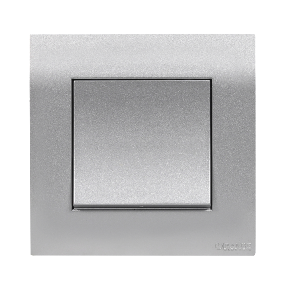AKOYA 16Amp. 1Gang 2Way Switch S/Matte with S/Matte Surround