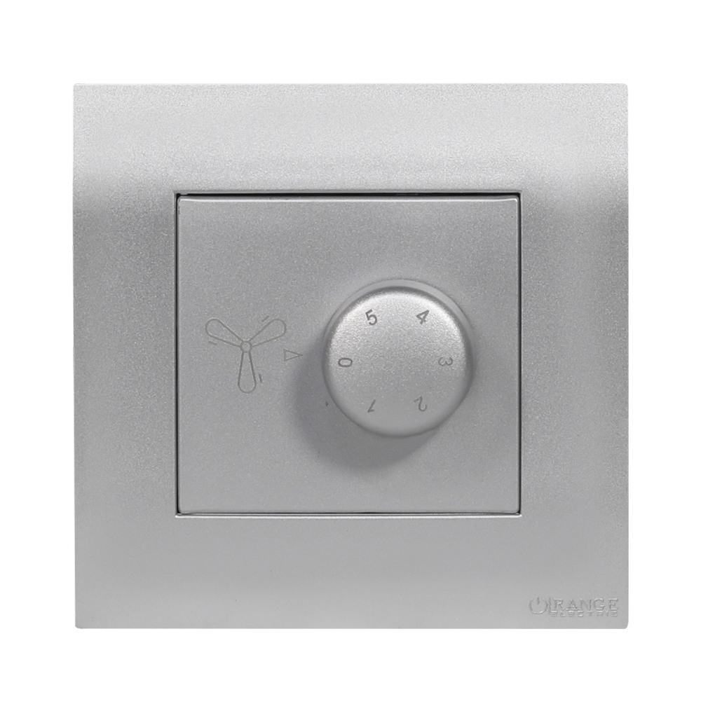 AKOYA 90Watt 5Step Humfree Fan Controller S/Matte with S/Matte Surround