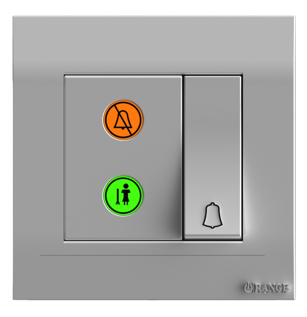 AKOYA 10AX DND Outdoor Switch S/Matte with S/Matte Surround