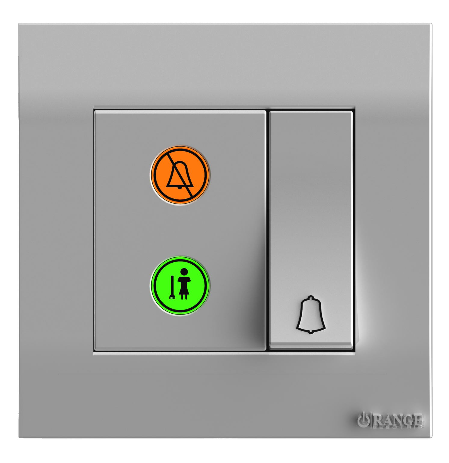 AKOYA 10AX DND Outdoor Switch S/Matte with S/Matte Surround