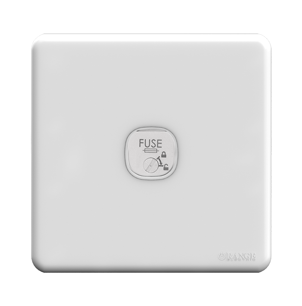 ENIGMA 13Amp. Fuse Connection Unit Classic White (British Standard)