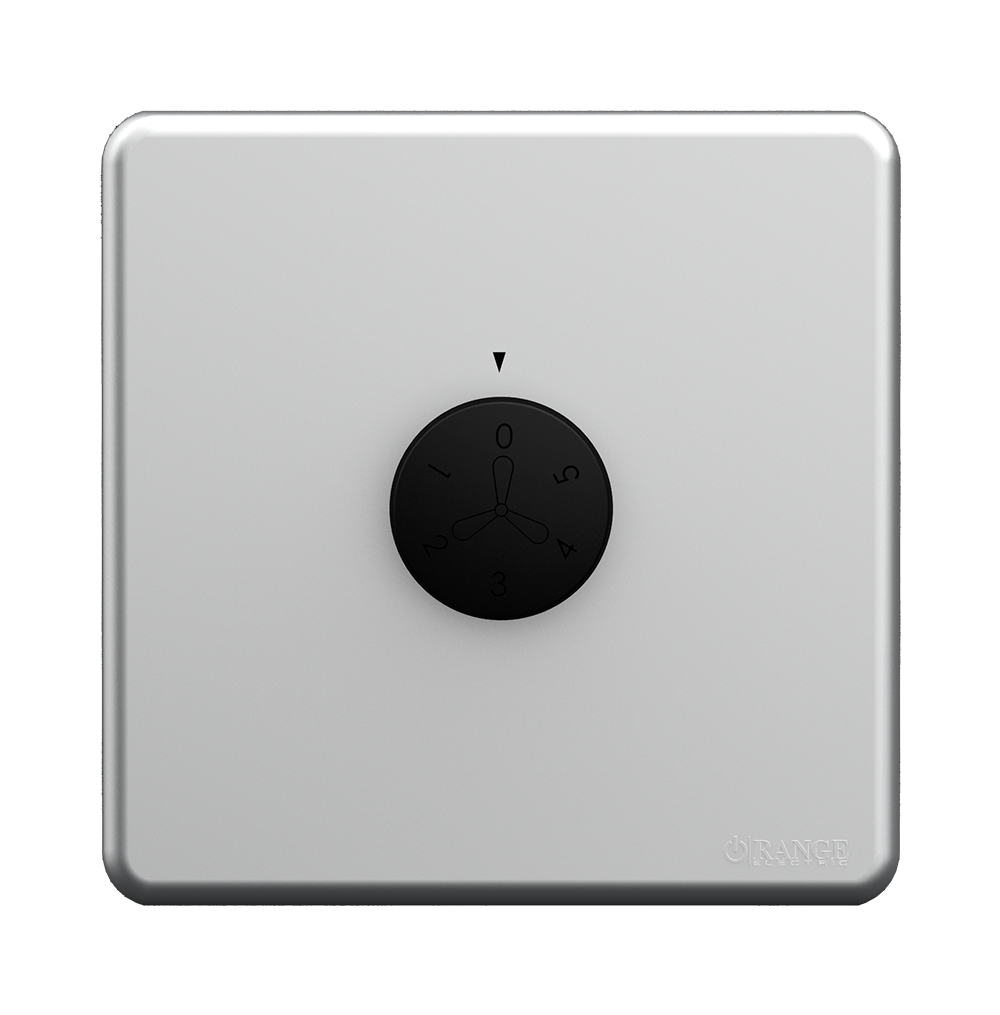 ENIGMA 90Watt 5Step Humfree Fan Controller Stone Black (British Standard)
