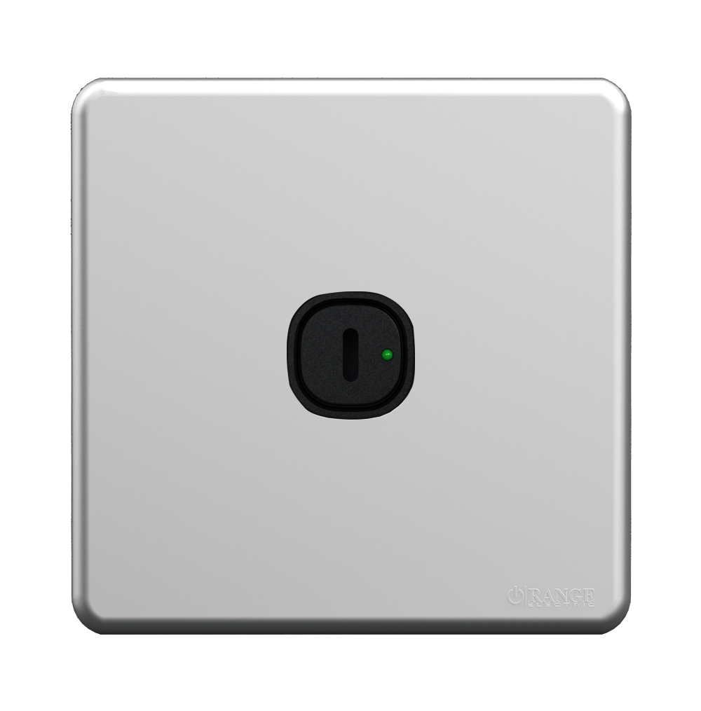 ENIGMA 2.1Amp. 1Gang Type-C USB Charger Outlet Stone Black (British Standard)