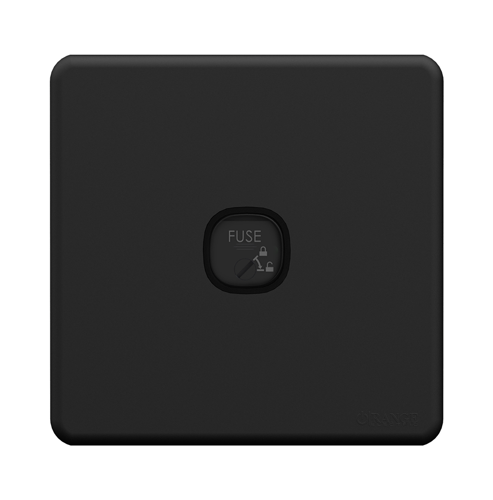 ENIGMA 13Amp. Fuse Connection Unit Gunmetal (British Standard)
