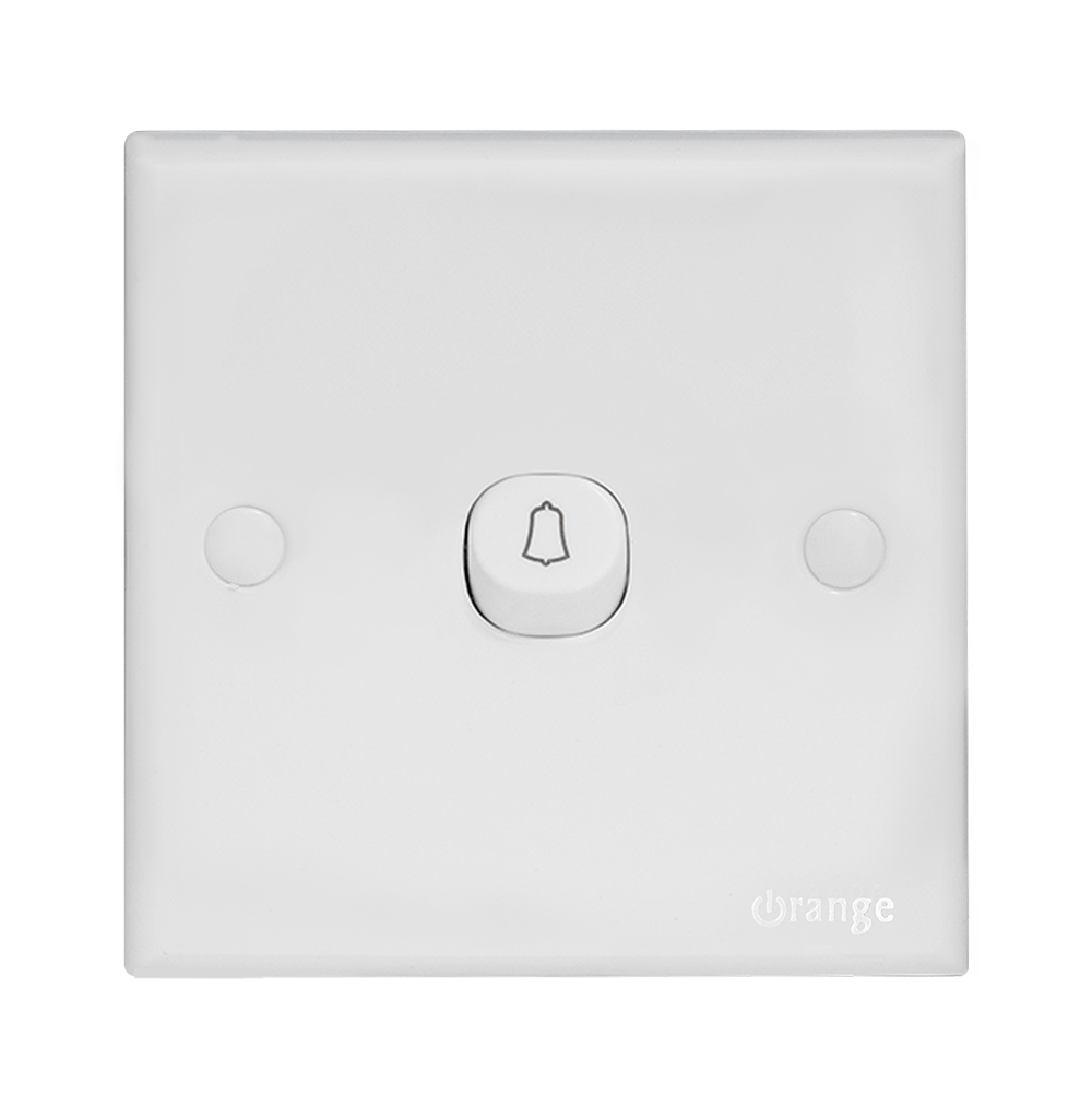 CASABLANCA 10Amp. 1Gang 2Way Bell Press Switch White
