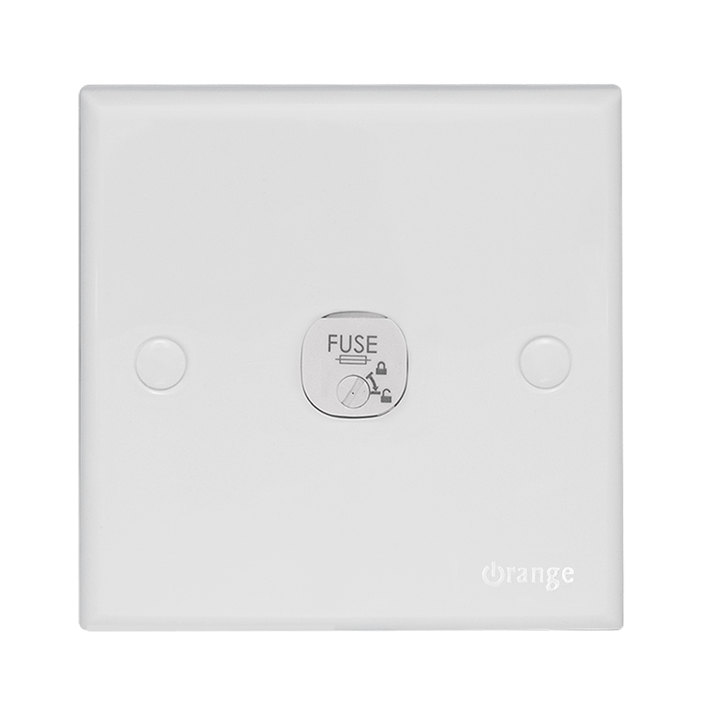 CASABLANCA 13Amp. 1Gang Fused Connection Outlet White