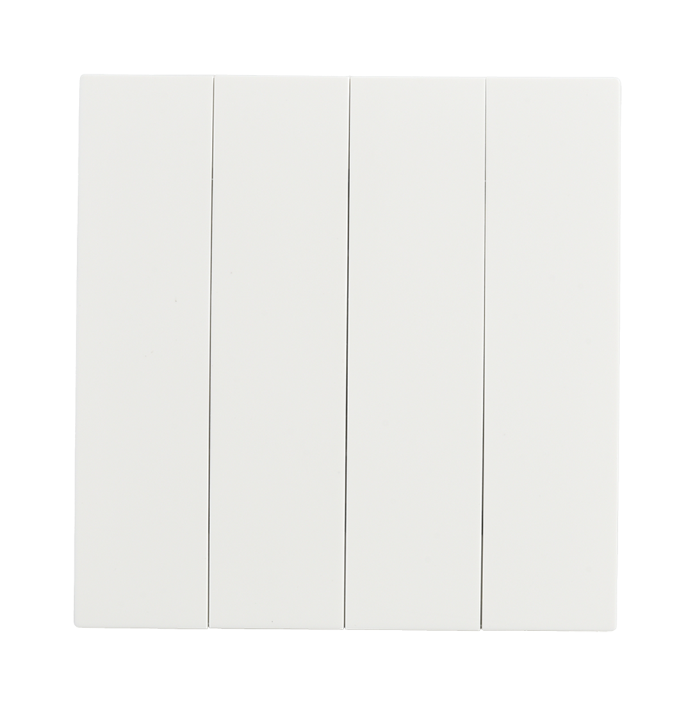 VIRAGO 4Gang 1Way Switch White