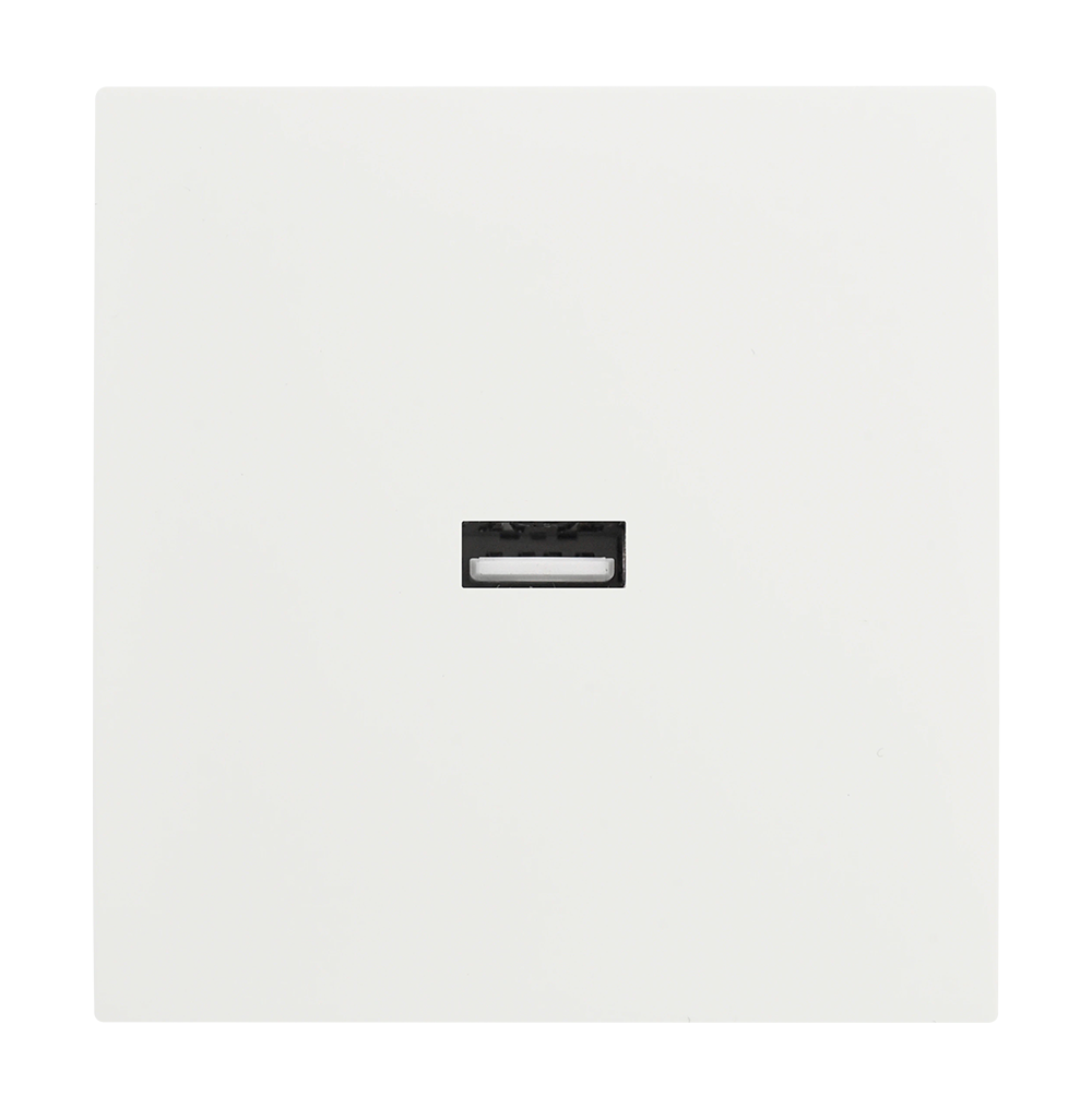 VIRAGO 1Gang  Type-A USB Charger Outlet White