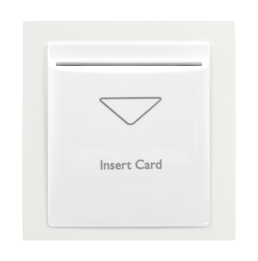 VIRAGO Electronic Key Card Switch White