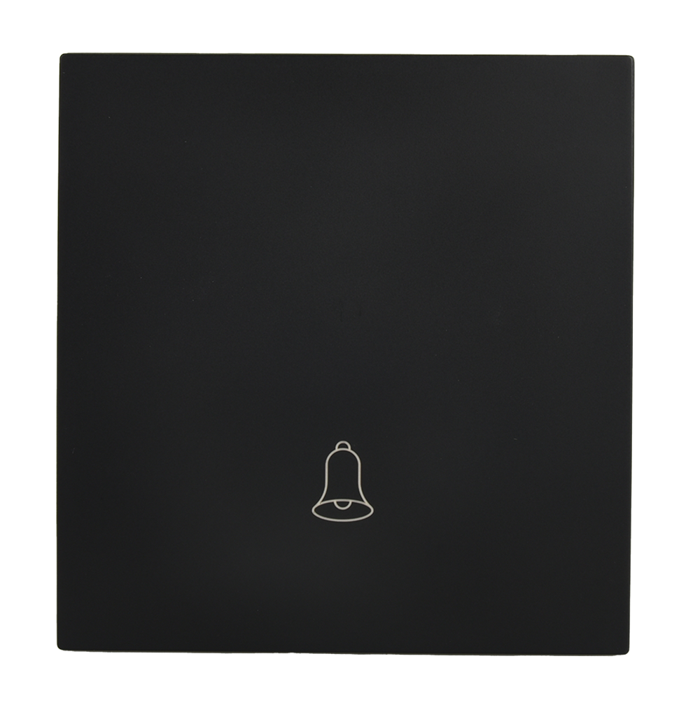 VIRAGO Door Bell Switch without Indicator Black