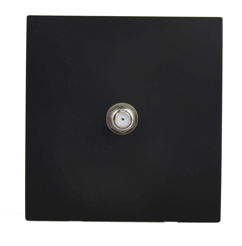 VIRAGO 1Gang ETV Outlet Black