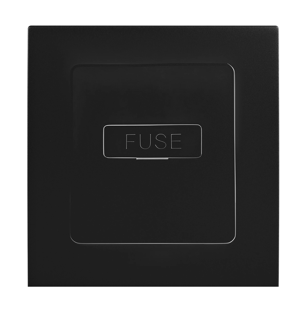 VIRAGO 13Amp. Fused Connection Unit Black