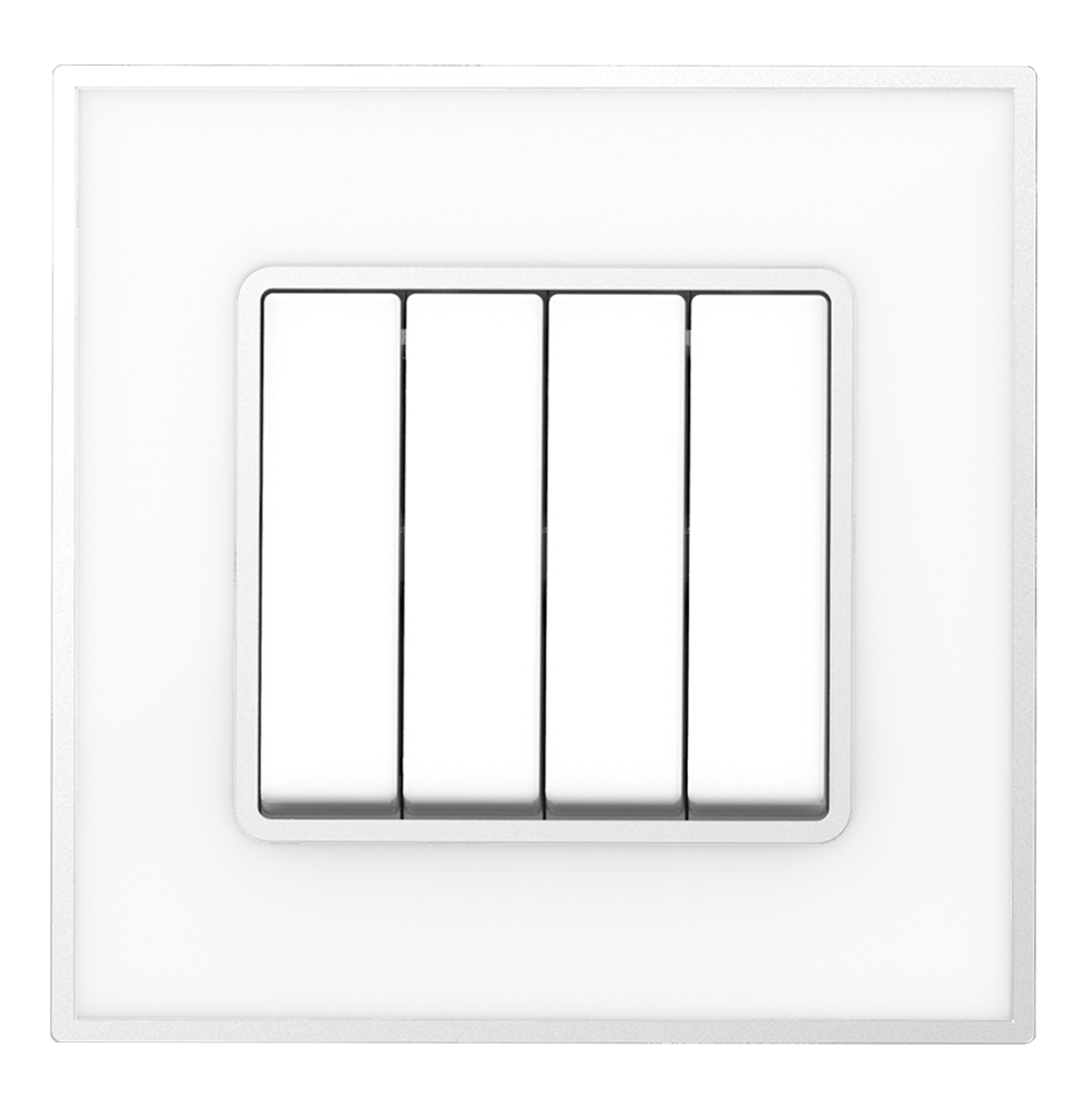 YULE 16Amp. 4Gang 2Way Switch White