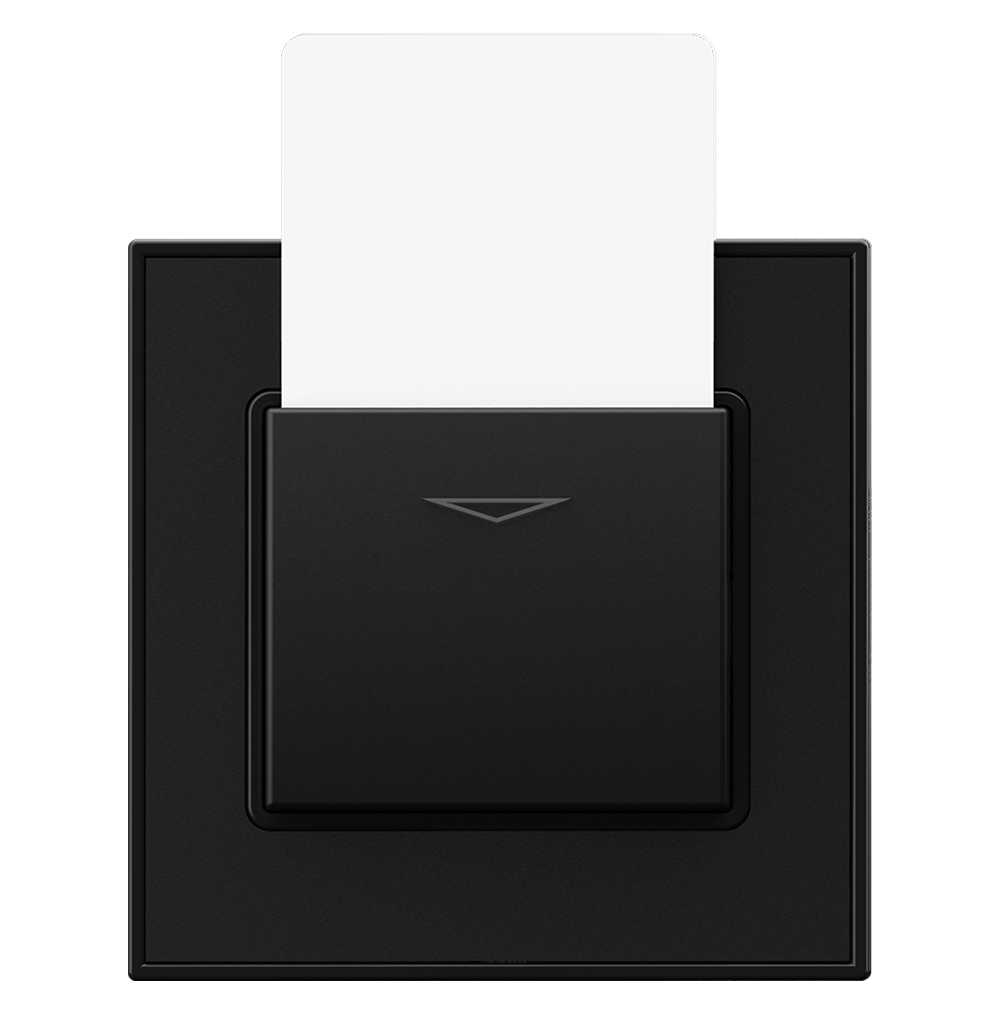 YULE 25Amp. Electronic Key Card Switch Black