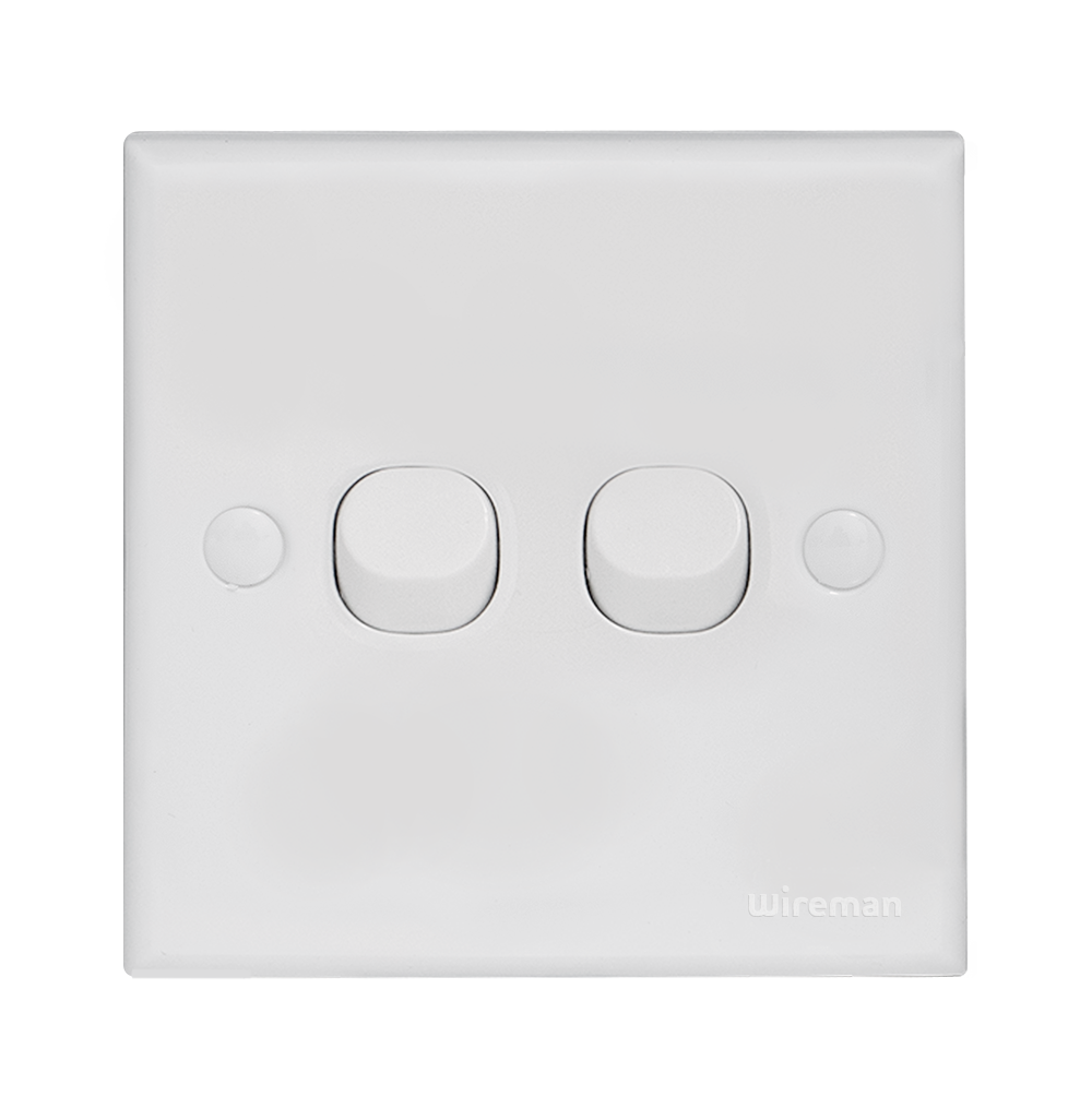 CLASSIC 10Amp. 2Gang 2Way Switch