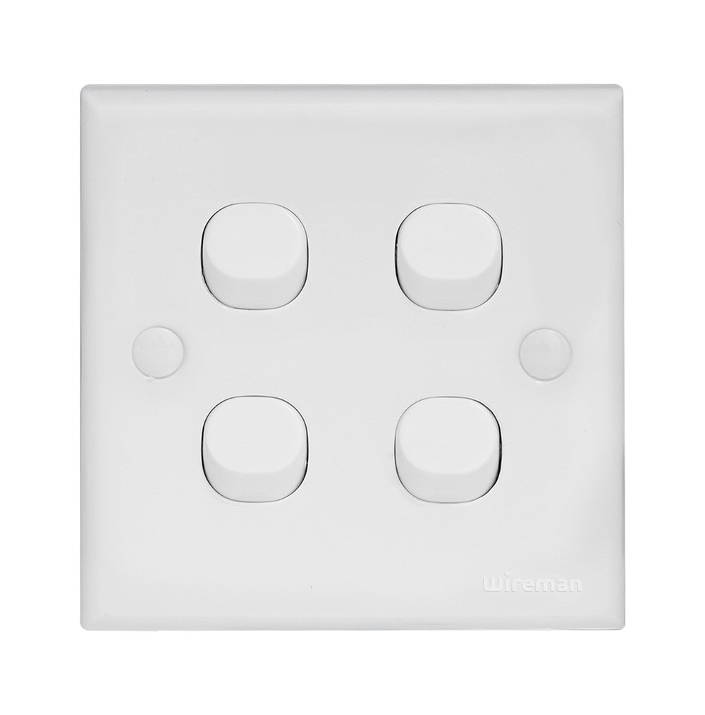 CLASSIC 10Amp. 4Gang 2Way Switch