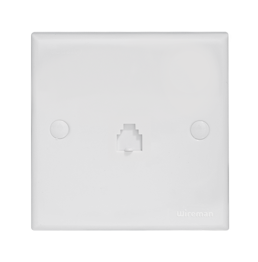 CLASSIC 1Gang 4Wire Telephone Outlet