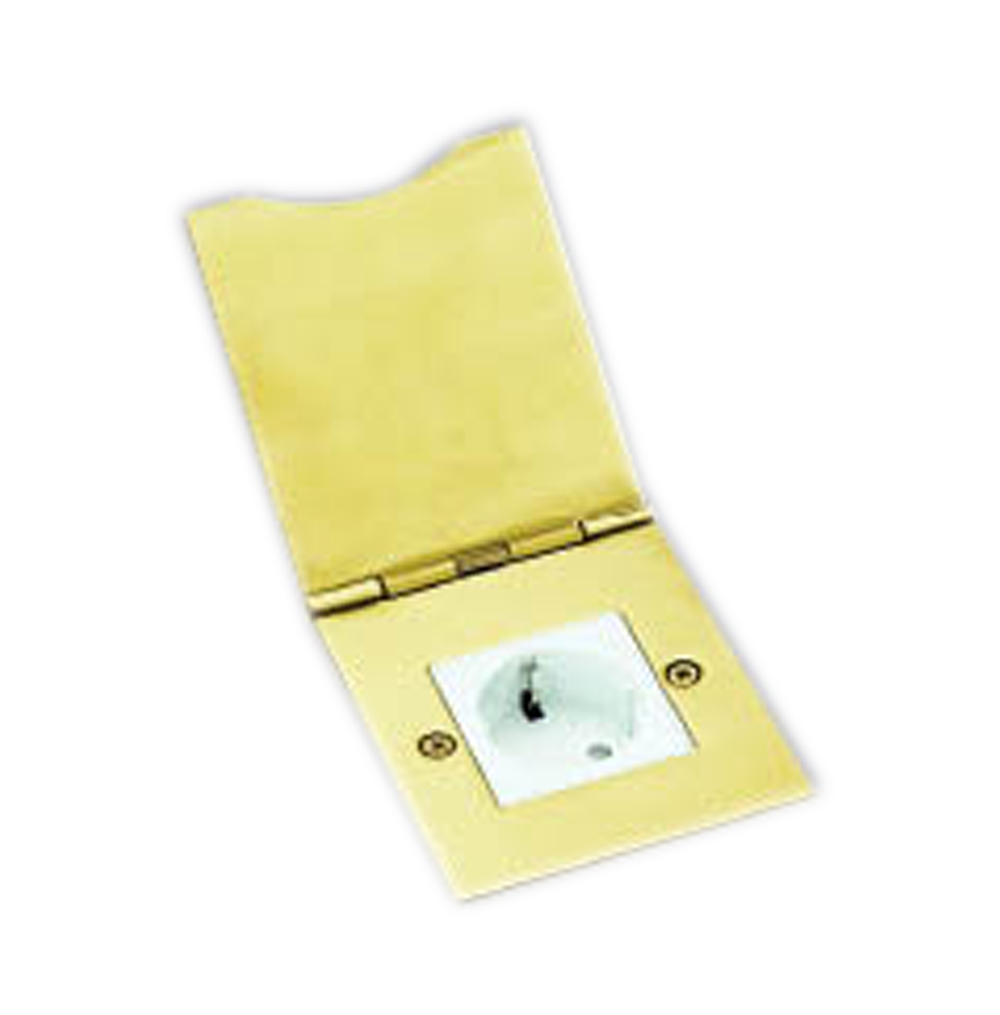 SPARTA Empty 2 Module Desktop Open Flat-Plate with Box 81x102mm – Gold – without modules