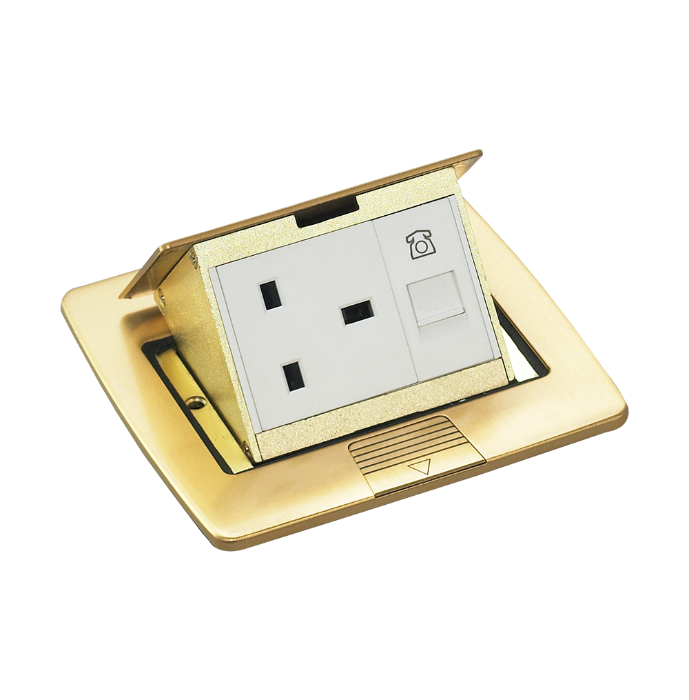 SPARTA Empty 3 Module Desktop Pop-Up with Box 103x105mm – Gold – without modules