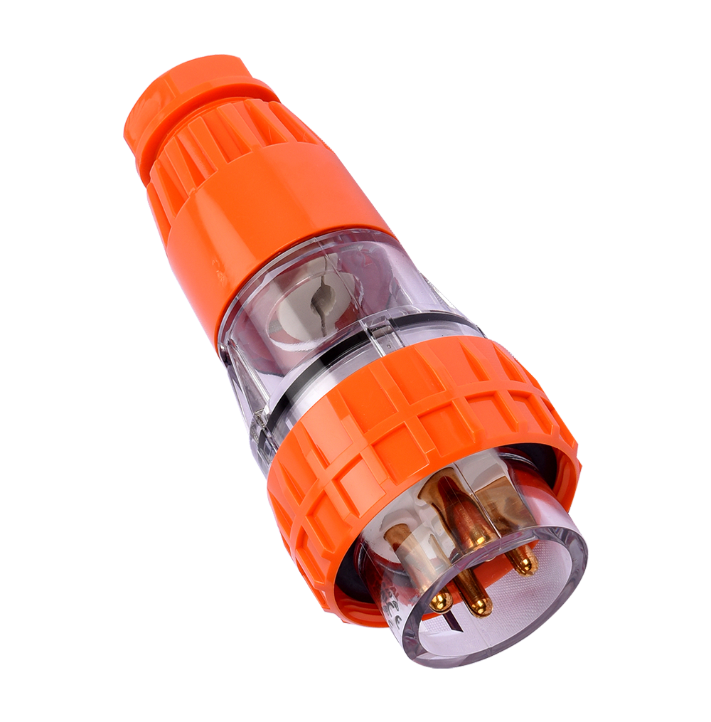 ATLANTIS 56Series 32Amp. 250V IP66 3Pole Straight Plug