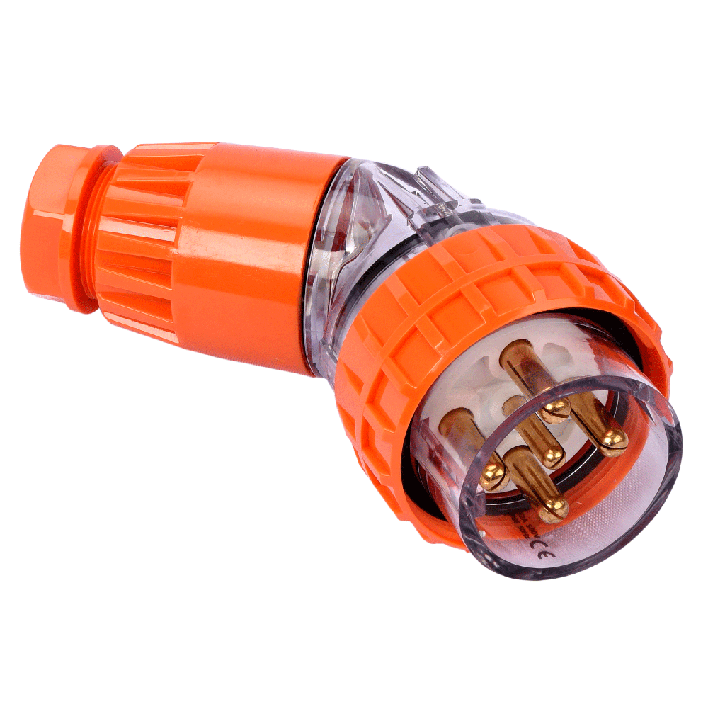 ATLANTIS 56Series 50Amp. 500V IP66 5Pole Angled Plug