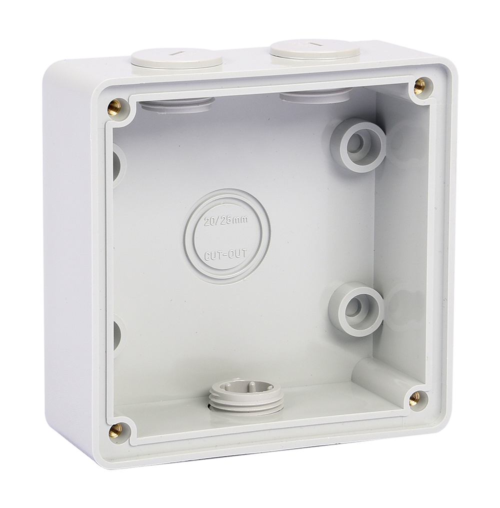 ATLANTIS 56Series 1Gang Enclosure 101X101X38mm
