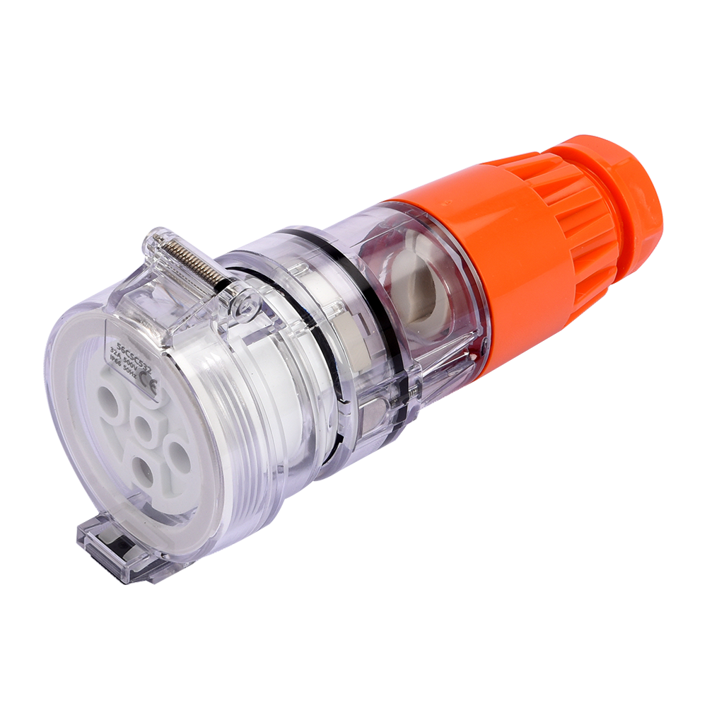 ATLANTIS 56Series 5Pin Straight Connector 32Amp.