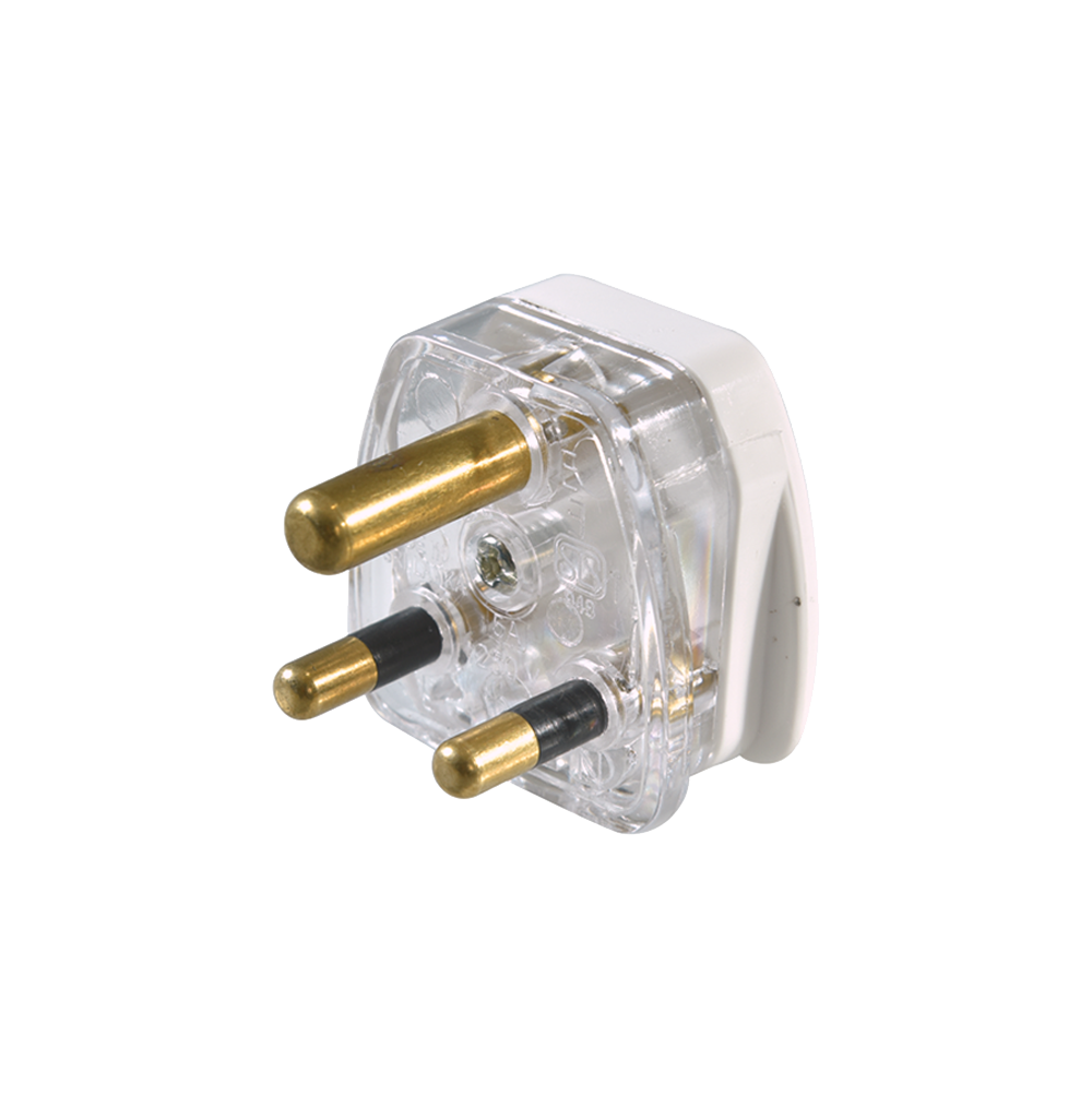 5Amp. Plug Top White