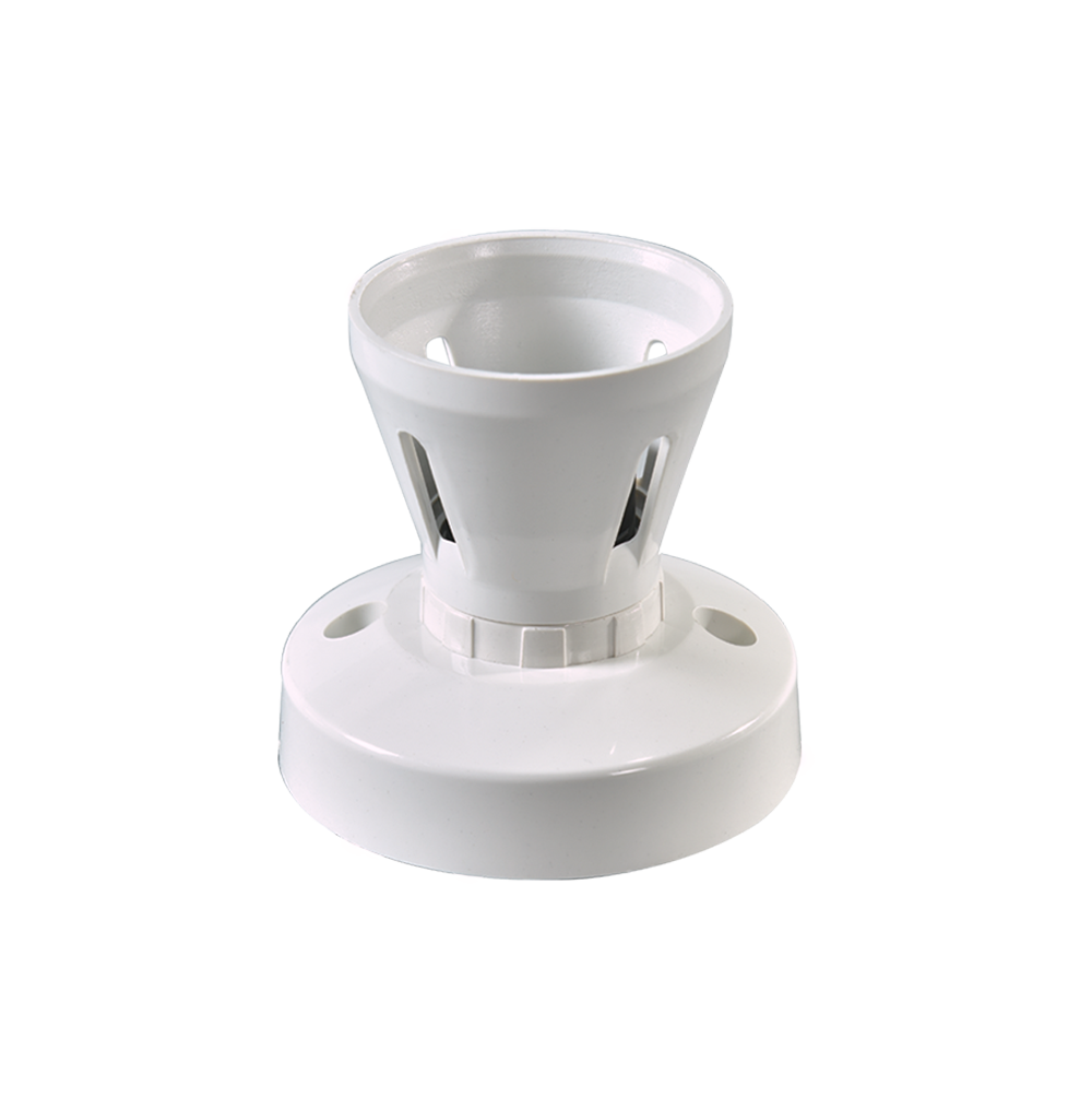 2Terminal Straight Batten Holder White