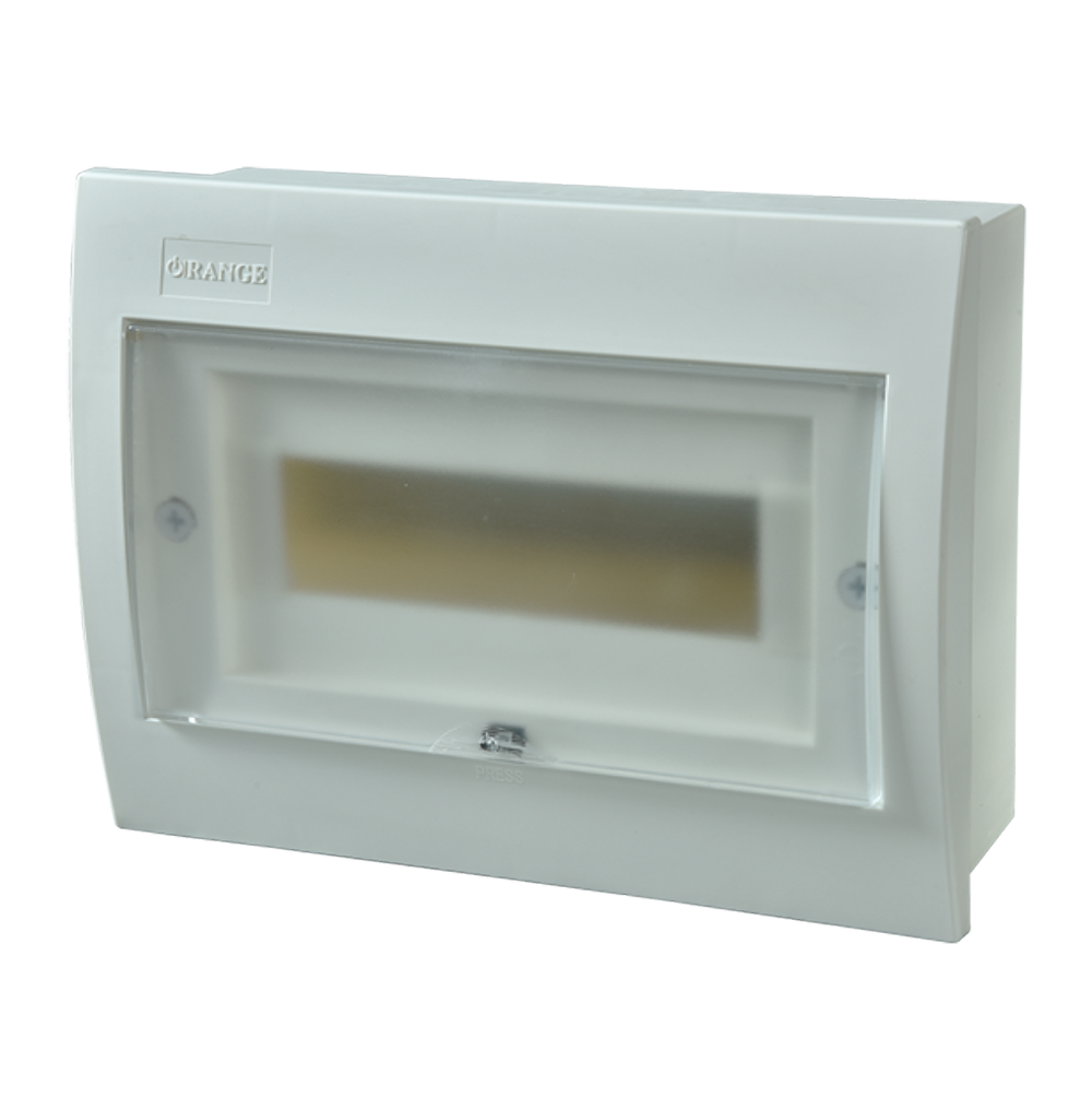 10Way Sunk-Mounting Distribution Box 275x210x77mm (with Screw type Terminals) White