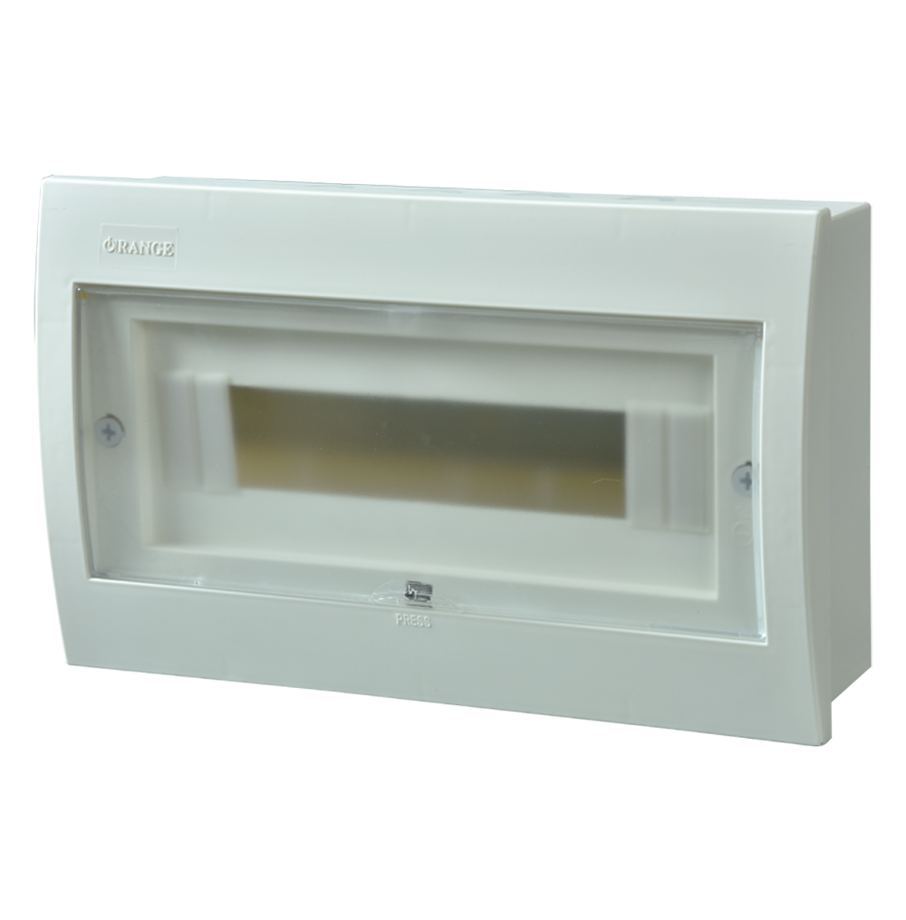 14Way Sunk-Mounting Distribution Box 350x220x77mm (with Screw type Terminals) White