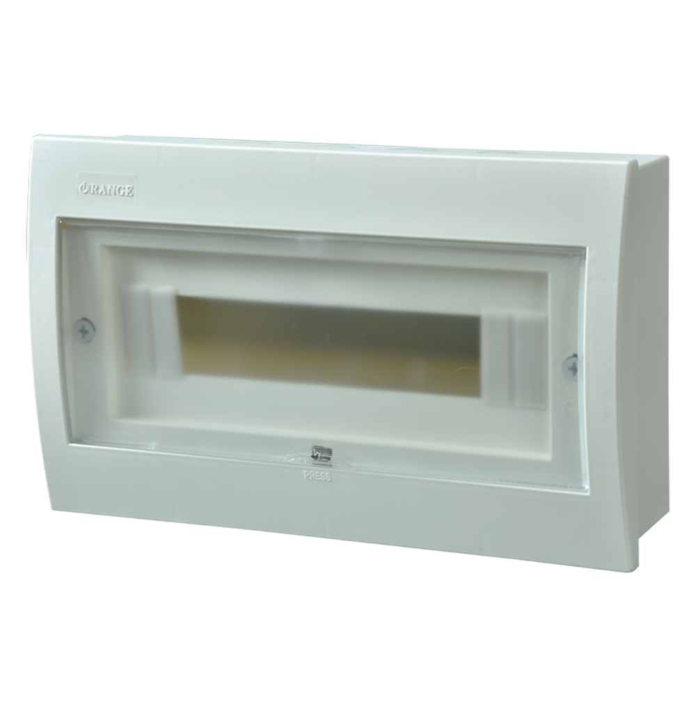 18Way Sunk-Mounting Distribution Box 425x220x77mm (with Screw type Terminals) White