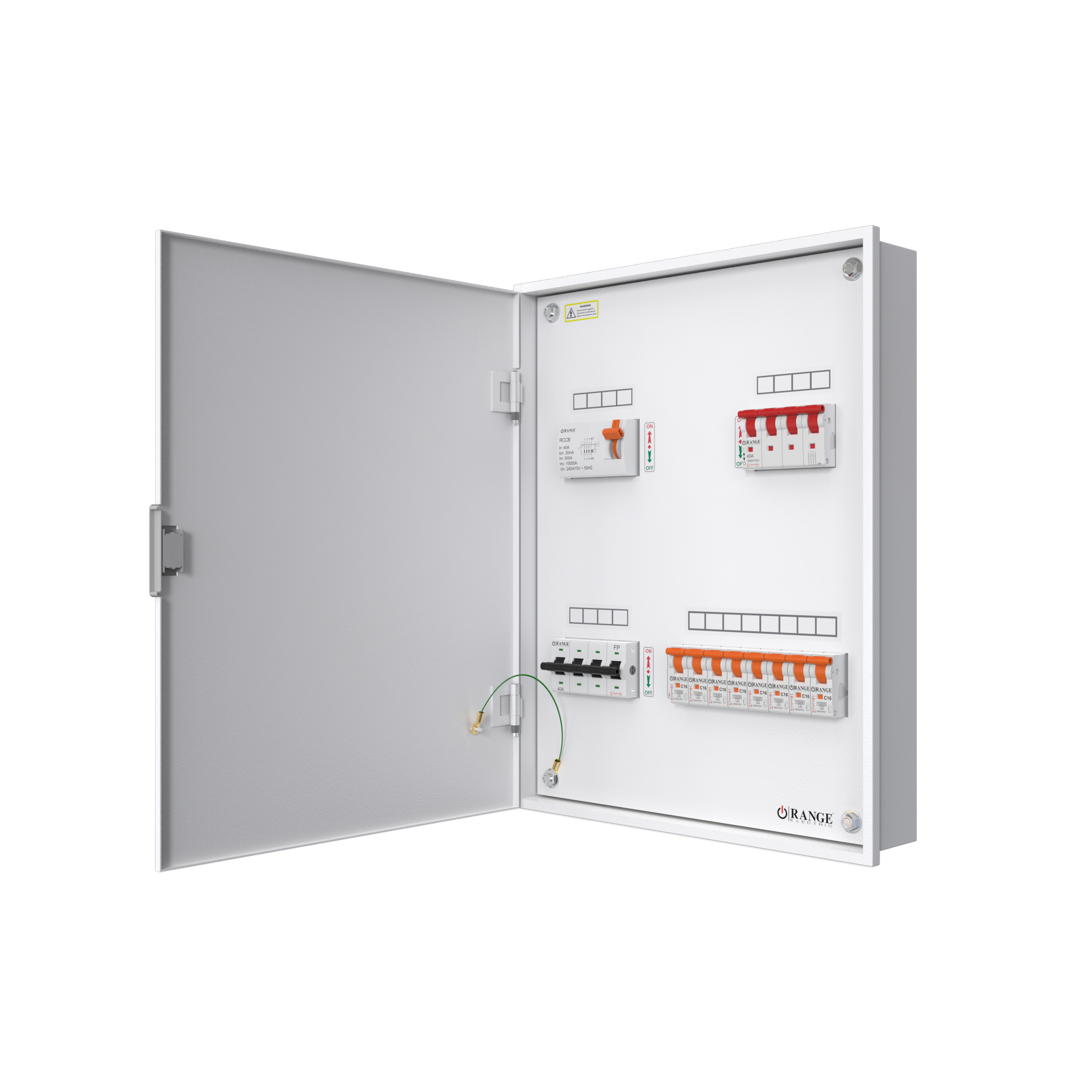4Way TPN Double Door Metal Distribution Box