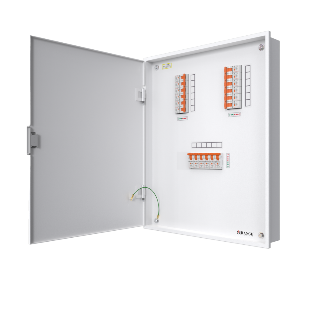 6Way Vertical TPN Double Door Metal Distribution Box