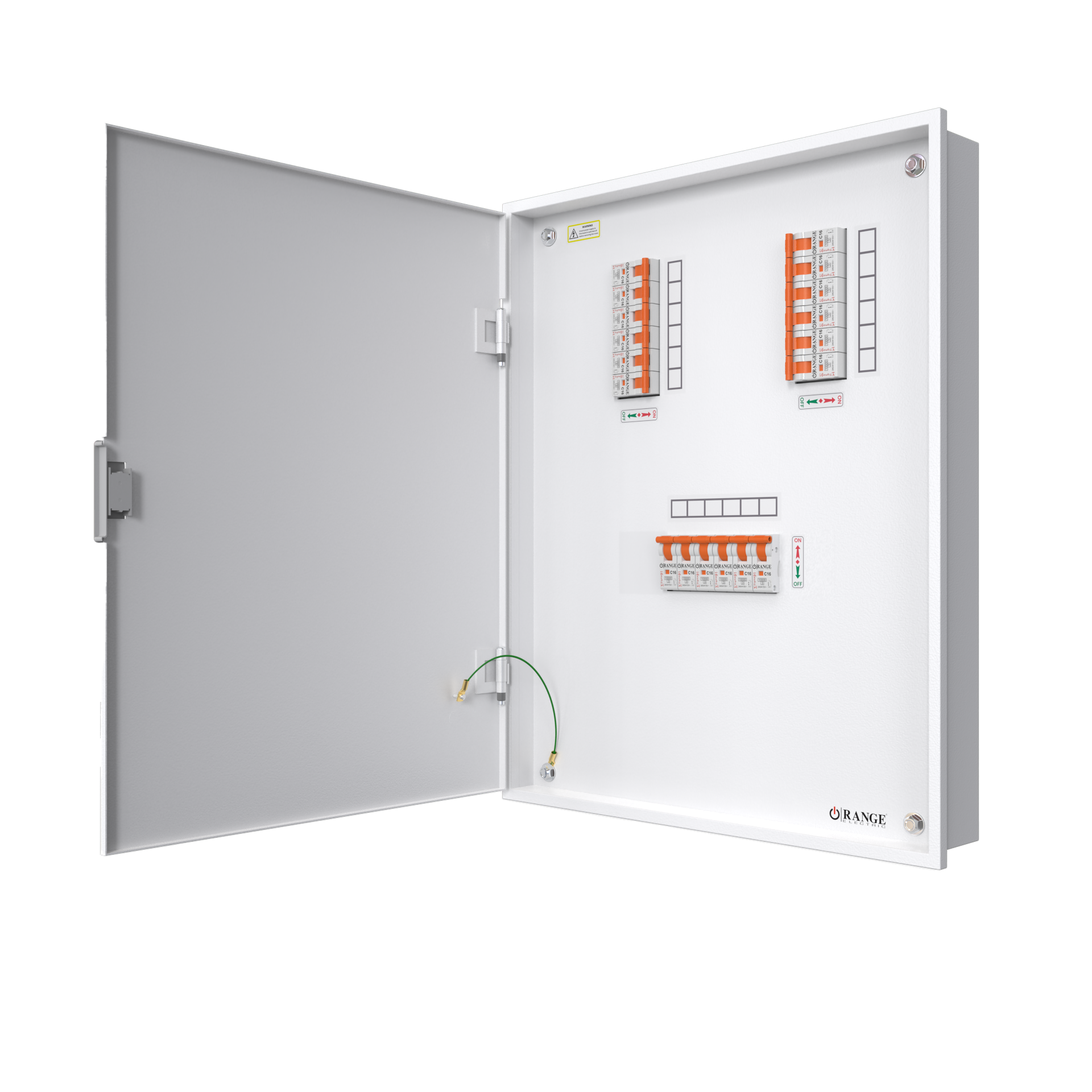 6Way Vertical TPN Double Door Metal Distribution Box