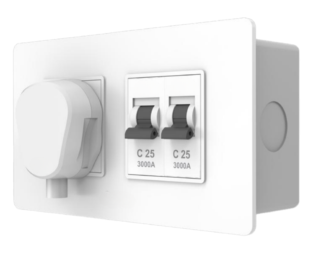 30Amp. Double Pole Modular AC Box