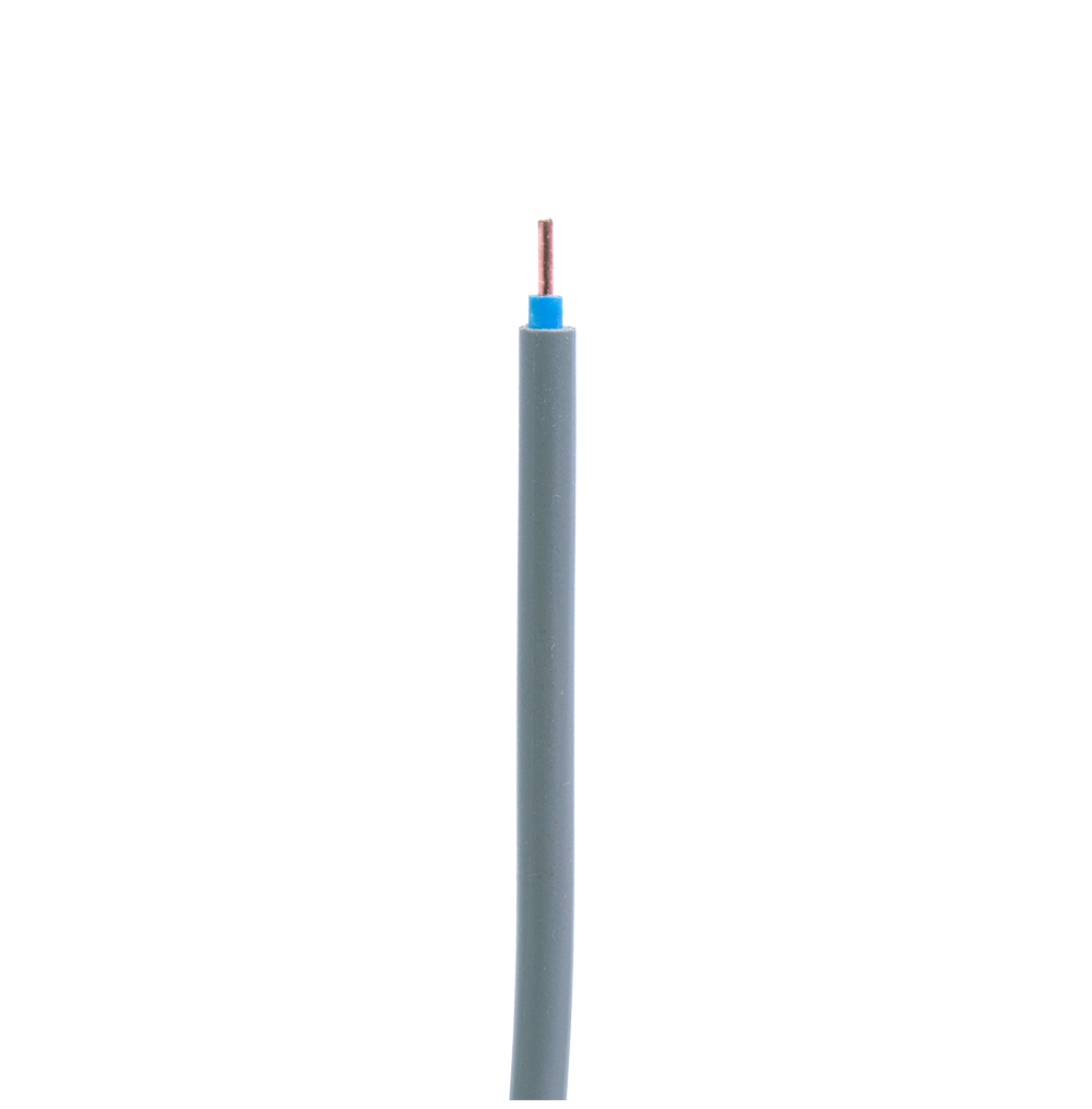 1/1.13mm Cu/PVC/PVC (1mm2) Single Solid Cable Blue