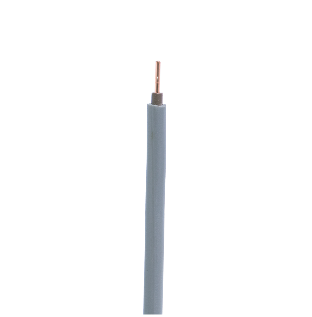 1/1.13mm Cu/PVC/PVC (1mm2) Single Solid Cable Brown