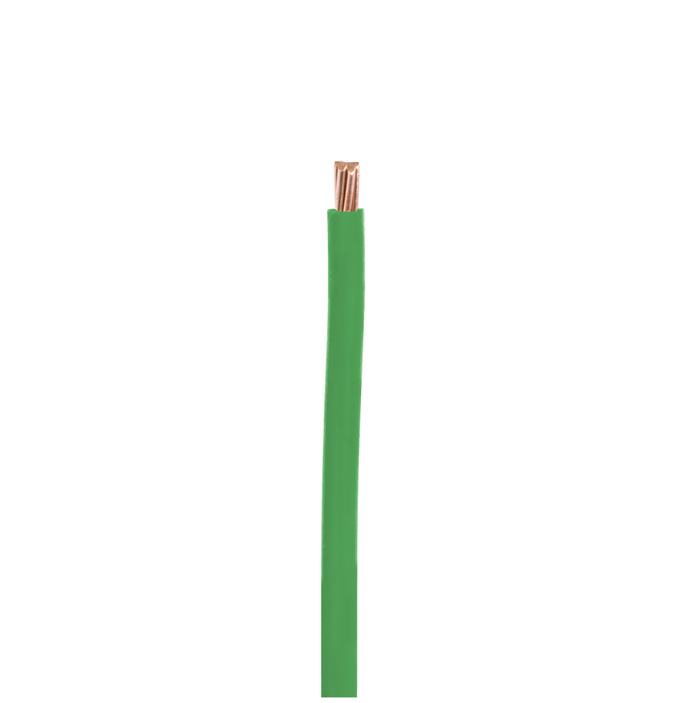 7/0.85mm Stranded Cables Insulation Only Green