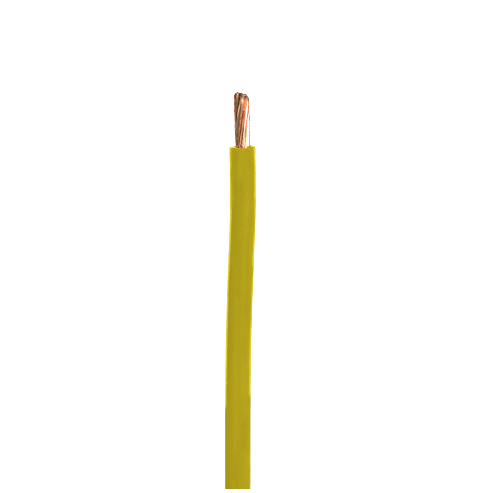 7/0.85mm Stranded Cables Insulation Only Yellow
