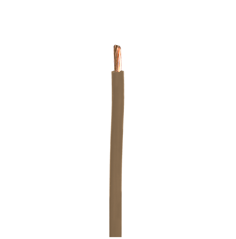 7/1.04mm Stranded Cables Insulation Onlyy Brown