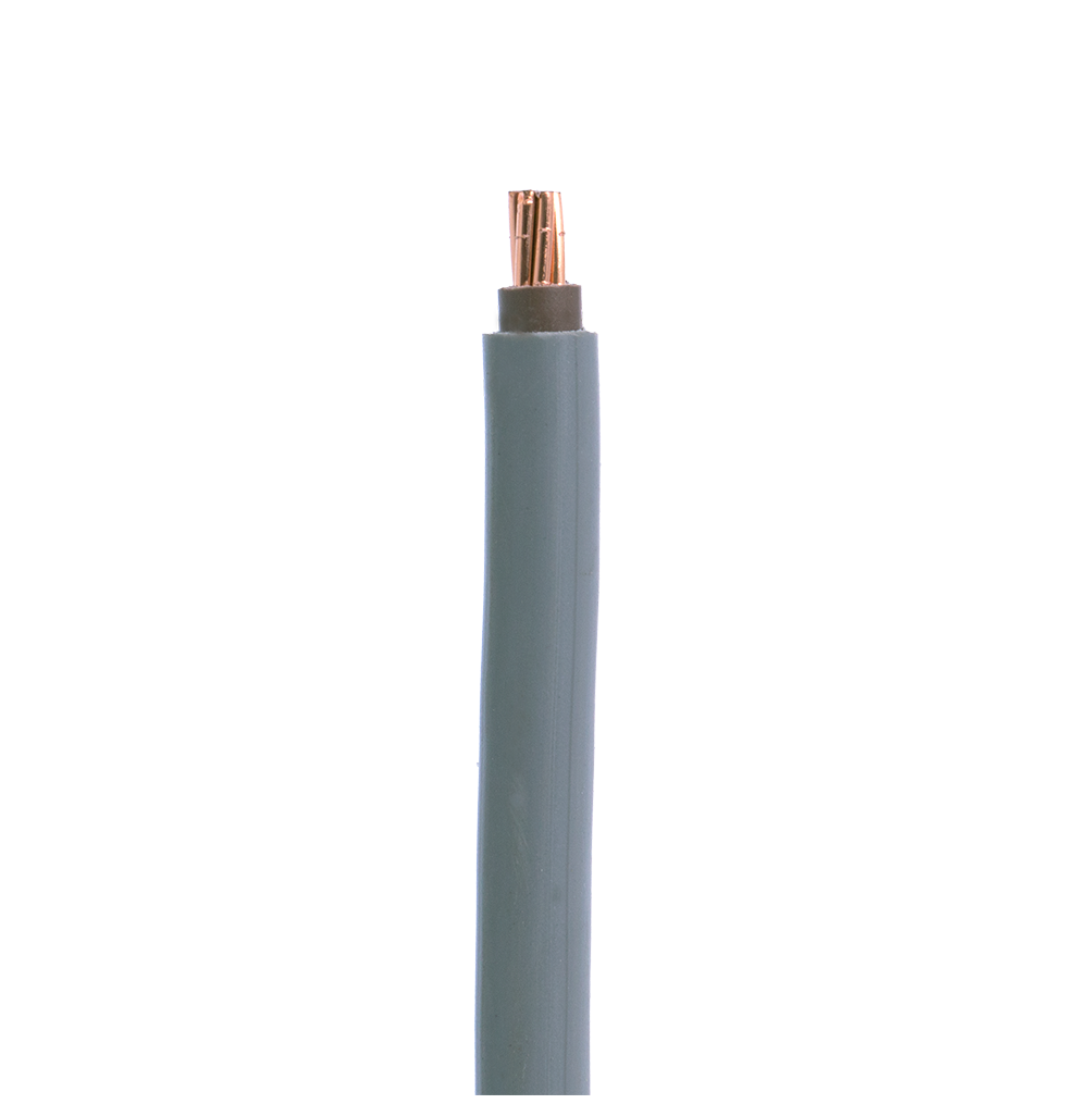 7/1.04mm Cu/PVC/PVC Single Stranded Cable (6mm2) Brown