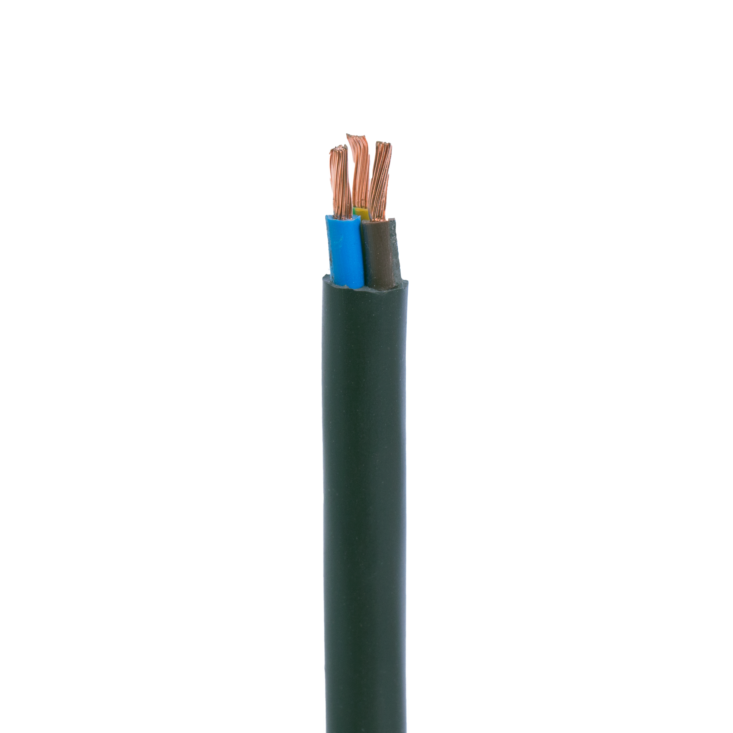 3CX1mm2 (32/0.20) CU/PVC/PVC Flexible Cable Black