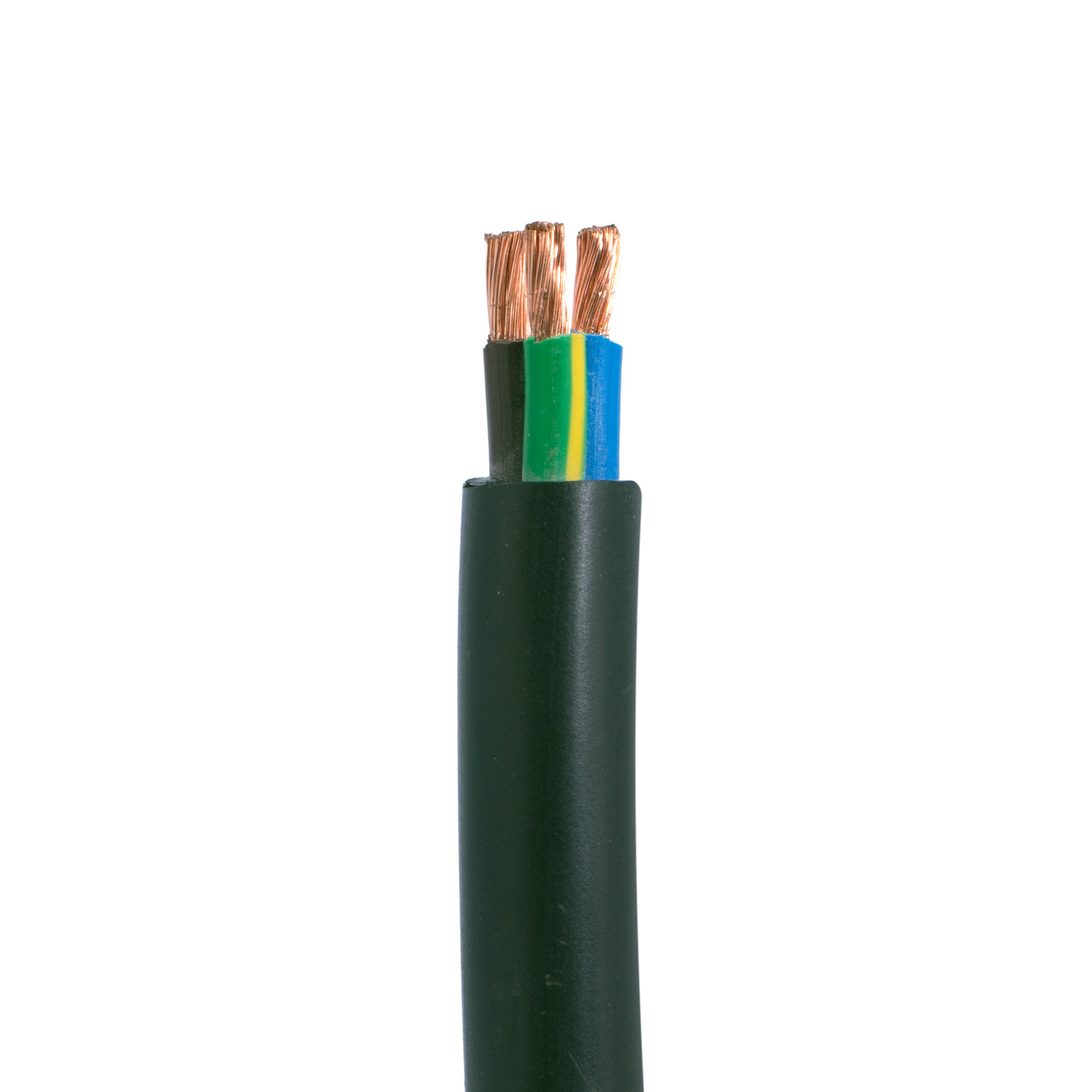 3CX4mm2 (56/0.30) CU/PVC/PVC Flexible Cable Black