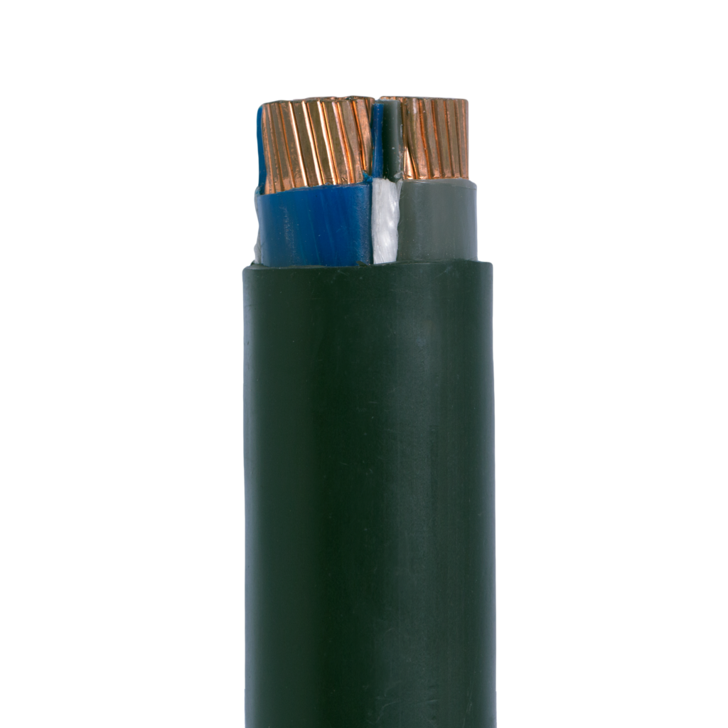 4CX120mm2 (37/2.03) CU/XLPE/PVC Multi Core Un-Armoured 4Core Cable