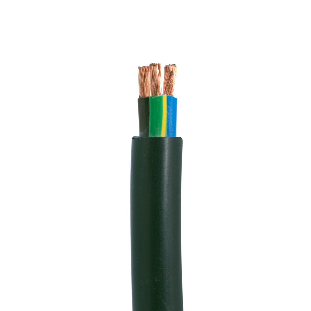 3CX4mm2 (56/0.30) CU/PVC/PVC Flexible Cable Black