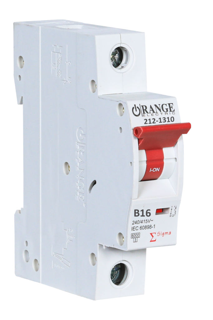 SIGMA 16Amp. 1Pole, Type B, 240/415V, 6kA MCB