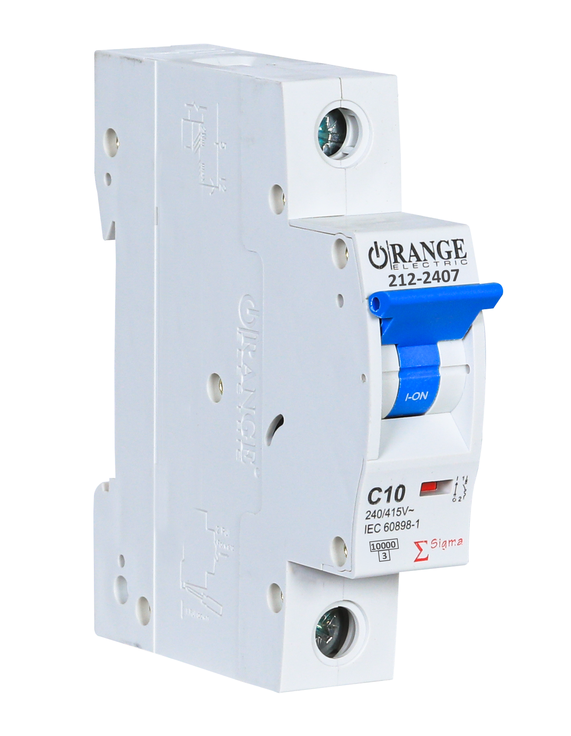 SIGMA 10Amp. 1Pole, Type C,  240/415V, 10kA MCB